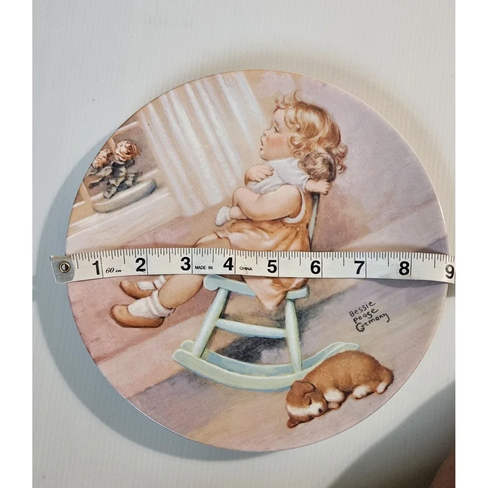 THE LULLABY collector Vintage‎ Plate BESSIE PEASE GUTMANN Magical Moments